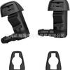 Adecuado para boquillas de pulverización de agua de corte grande, boquilla de máquina de limpieza por pulverización de agua de limpiaparabrisas JEEP 2005-2010 Jeep Grand Cherokee
