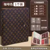 Bolsa de almacenamiento de documentos familiares de gran capacidad, carpeta de anillas, portadocumentos de cuero, carpeta de archivos para certificados y recibos, venta al por mayor