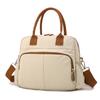 Mochila Escolar Retro Simple para Almacenamiento de Suministros de Maternidad para Bebé, Ligera, para Ropa de Bebé, Bolsa de Mamá al Sacar al Bebé