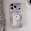 Adecuado para Apple para Transformar Instantáneamente en 18Promax Funda de Teléfono iPhone de Gato Kt Pintura al Óleo de Dibujos Animados Linda, Personalización de Carcasa Dura y Blanda Corning