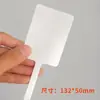 Material de Cartón PP Etiqueta Colgante Tarjeta de Identificación Impermeable Resistente al Sol Resistente al Desgarro Papel Sintético PP Se Puede Escribir a Mano Etiqueta de Producto Personalización