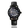 Reloj mecánico manual de negocios retro para hombre, con esfera hueca de 614 días, ganador y ganador.