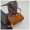 2025 Bolsa Transversal Nova Simples Design de Nicho Bolsa de Ombro Retrô Bolsa de Mão Fashionável para Saída para Mulheres