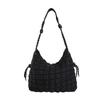 2023 Nueva Moda Bolso Plegable de Burbujas para Mujer Bolso de Hombro Texturizado para el Brazo Bolso de Hombro Simple Versátil de Nicho Comercio Exterior