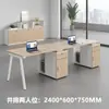 Área de oficina abierta combinación de escritorio y silla de oficina para personal simple y moderna oficina estación de trabajo para cuatro personas seis personas escritorio para computadora
