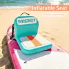Assento Inflável para Stand Up Paddle Assento de Alta Resistência Confortável Durável Impermeável Assento Flutuante com Conjunto Completo de Acessórios