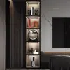 Decoraciones Creativas para Gabinetes de Vino, Mueble de Sala de Estar para TV, Aparador Vitrina, Decoración de Habitación Modelo
