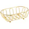 Cesta de Acero Inoxidable 304 para Papas Fritas Cesta para Pollo Frito Restaurante Occidental Alitas de Pollo Cesta para Pan Snack Barril de Bar Plato para Comida Frita