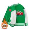 Chaqueta para niños Primavera y Otoño nueva chaqueta guapa para niños que combina con todo cárdigan invierno uniforme de béisbol con forro polar para niños moda