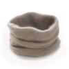 100% Cashmere Puro Cashmere Gola Manga Feminino Tricô Vazado Gola Quente À Prova de Frio e Proteção da Coluna Cervical Estilo Coreano