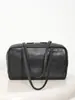 Bolso de Bolos de Fila Estilo Mismo de Jennie Bolso de Hombro Astra de Piel de Oveja Teñida al Agua Versátil para Viajes Diarios Gran Capacidad Bolso de Axila