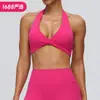 Venta Directa de Fábrica Superventas Europeo y Americano Sujetador de Yoga para Mujer con Espalda Cruzada Ropa Interior de Fitness Chaleco Deportivo Sexy Sujetador52764