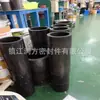 Fornecimento de tubo de PTFE direcional modificado tubo de polietileno preto preenchido plástico de PTFE Diâmetro Grande Tubo de Grafite