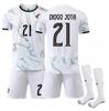 25-26 Portugal Ônibus Conjunto de Uniforme de Futebol Infantil B Taxa Não. 7 Camisa do Ronaldo 21 Uniforme de Treino Ruota