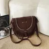 Bolso de mano para mujer estilo coreano 2026 nuevo bolso transfronterizo con borlas bolso cruzado para mujer bolso de hombro pequeño de moda para mujer al por mayor