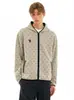 Sudadera con capucha de punto informal de lunares estilo americano transfronteriza para hombre y mujer, corte holgado, bloques de color, chaqueta bordada para otoño e invierno