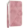 Nueva Funda para Teléfono S21Fe Anti-Caídas Lisa de Cuero para Teléfono Morado Claro S21Plus Funda Protectora Tipo Flip Venta al por Mayor