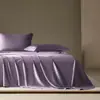 Sábana individual de algodón egipcio de fibra larga, 100 unidades, Clase A, funda de cama de satén de algodón puro de alta densidad 500TC de alta gama