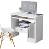 Mesa de Computador Desktop Casa Quarto com Gaveta Impressora Pequena Simples Escritório Mesa de Estudo para Uma Pessoa Tamanho Pequeno Mesa de Computador