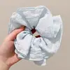 2026 Novo Estilo Estilo Floresta Elástico Alto Prendedor de Cabelo com Laço Preguiçoso, Corda de Cabelo para Rabo de Cavalo em Tecido de Renda para Mulheres