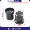 Perilla Codificadora de Aleación de Aluminio Perilla de Ajuste de Amplificador de Volumen Tapa de Perilla de Potenciómetro de Radio Eje Flor/D 6mm