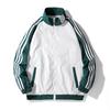 Jaquetas Masculinas de Primavera e Outono, Jaquetas Listradas, Jaquetas com Três Listras, Jaquetas Casuais Esportivas, Uniformes de Baseball Juvenis, Dropshipping