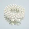 Cadena de cintura de perlas transfronteriza para mujer, estilo de alta gama, adecuada para vestidos, cinturón de cintura, decoración de cadena de cintura, accesorio versátil para la cintura de suéter