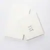 100 Hojas de Papel de Nota Blanco Desprendible, Sin Adhesivo, Papel Blanco Fácil de Rasgar, Cuaderno Pequeño Borrador para Estudiantes, Papel Dowling al por Mayor