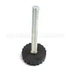 35mm-m10m8m6 flor de ciruelo plástico corrugado pie plástico pie ajustable almohadilla de pie ajustable pie de lámpara