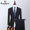 Traje de calidad transfronteriza con dos botones divididos para hombre, traje de negocios ajustado, traje de boda profesional de estilo occidental.