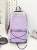 Mochila Casual Simple Nueva Transfronteriza Viaje Mochila Ligera Mochila Deportiva para Exteriores para Mujer Comercio Exterior