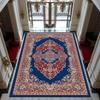 Alfombra persa étnica marroquí para sala de estar, dormitorio, mesita de noche, sofá retro estilo americano, alfombra turca