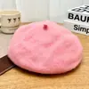 Boina para Mujer Otoño e Invierno Estilo Coreano Japonés Versátil Sombrero Cálido Retro Británico de Lana Artista Sombrero para Adultos Medianos Niños Boina
