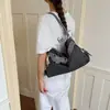 Bolsa de Lona para Mujer 2026 Nuevo Verano Súper Popular Nicho para Viajar al Trabajo Bolso de Hombro Único Gran Capacidad Bolso Tote para Viajar al Trabajo Cruzado