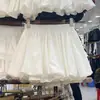 Falda de cuadros color block línea A acampanada para mujer petite de Amazon, nuevo estilo primavera/verano 2026, diseño anti-exposición