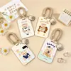 Portatarjetas Antiperdido de Dibujos Animados Lanyard para Insignia de Estudiante Portatarjetas de Campus Portatarjetas de Agua Portatarjetas de Identificación para Hombres y Mujeres Cubierta Protectora Comercio Exterior