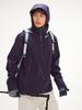 Ropa de Correr para Hombre y Mujer Estilo Mismo Hogar de Pájaro Exterior Capa Blanda Corte Tridimensional Cortavientos Impermeable Cálida Casual con Capucha