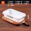 Pastelería China Zhengcheng Caja de Durazno Crujiente Pastel de Pollo Pastel de Batata Pastel de la Anciana Dim Sum Plástico Transparente Caja de Empaque Río Luxi