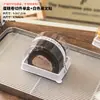 Caja de Empaque para Rollo de Pastel Pieza Única Estilo Japonés Floss de Carne Suiza Piel de Tigre Sueño Dragón Rollo Terciopelo Rojo Rebanada Caja Desechable
