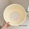 Lavabo de alto valor dormitorio estudiantil chicas lindo set de artículos de tocador versión engrosada duradera cubo de agua suministros de ducha