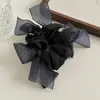 Estilo Coreano Puntos Grandes Esponjoso Tacto de Alta Gama Cuerda para el Pelo Intestino Grueso Muestra Volumen del Cabello Cuerda para Cola de Caballo Lazo para el Pelo Accesorios para el Cabello