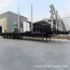 Vendendo semirreboques de plataforma baixa, semirreboques porta-contêineres de 4 eixos, transportadores leves de plataforma baixa e baús com laterais expansíveis