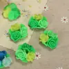 Accesorios de Flor de Arcilla Blanda de 25 mm para Manualidades Estilo Vintage Adornos para el Cabello Pasadores Materiales de Decoración para Fundas de Teléfono Móvil