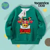 2024 Lançamento Transfronteiriço Moletom Infantil Estilo Primavera e Outono Top Infantil Roupa Infantil Camiseta Básica Estação Outono
