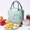 Bolsa térmica exterior estilo coreano bolsa de almuerzo aislada bolsa de almuerzo portátil conveniente bolsa para lonchera bolso de mano para estudiante engrosada