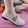 Zapatos de Tela Old Beijing para Mujer de Primavera y Otoño, Malla Transpirable Suela Suave Zapatos Negros de Trabajo, Zapatos de Malla Cómodos para Madres de Mediana Edad y Mayores
