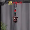 Caneta Estudante Topo Esculpido em Sândalo, Caneta de Caligrafia Título da Lista Dourada, Pingente de Corrente para Celular, Chaveiro Shen Gongbao, Pingente de Bolsa Yiming Xianyuan