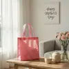 Bolsa Tote de Tecido Não Tecido, Bolsa de Presente de Dia da Deusa de Alto Padrão, Bolsa de Presente com Estampa de Laço, Bolsa de Doces de Halloween