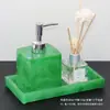 Kit de artículos de tocador de baño europeo para hotel Baño de habitación modelo Adornos de baño Botella de desinfectante de manos Botella de loción Juego de bandeja