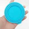 En existencia, funda para lata de mascotas, funda sellada para alimentos tres en uno, funda de silicona para mantener la frescura, funda de silicona para comida de mascotas, gatos y perros.